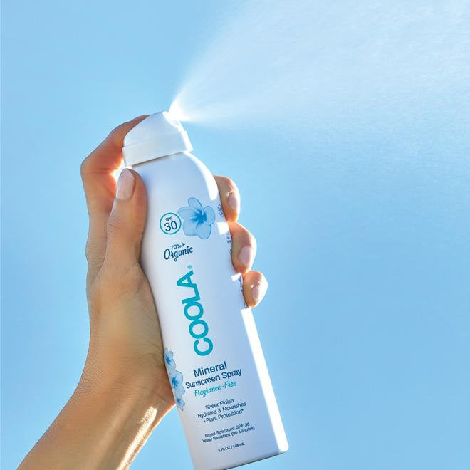 COOLA - Mineral Body SPF 30 Fragrance Free Sunscreen Spray
