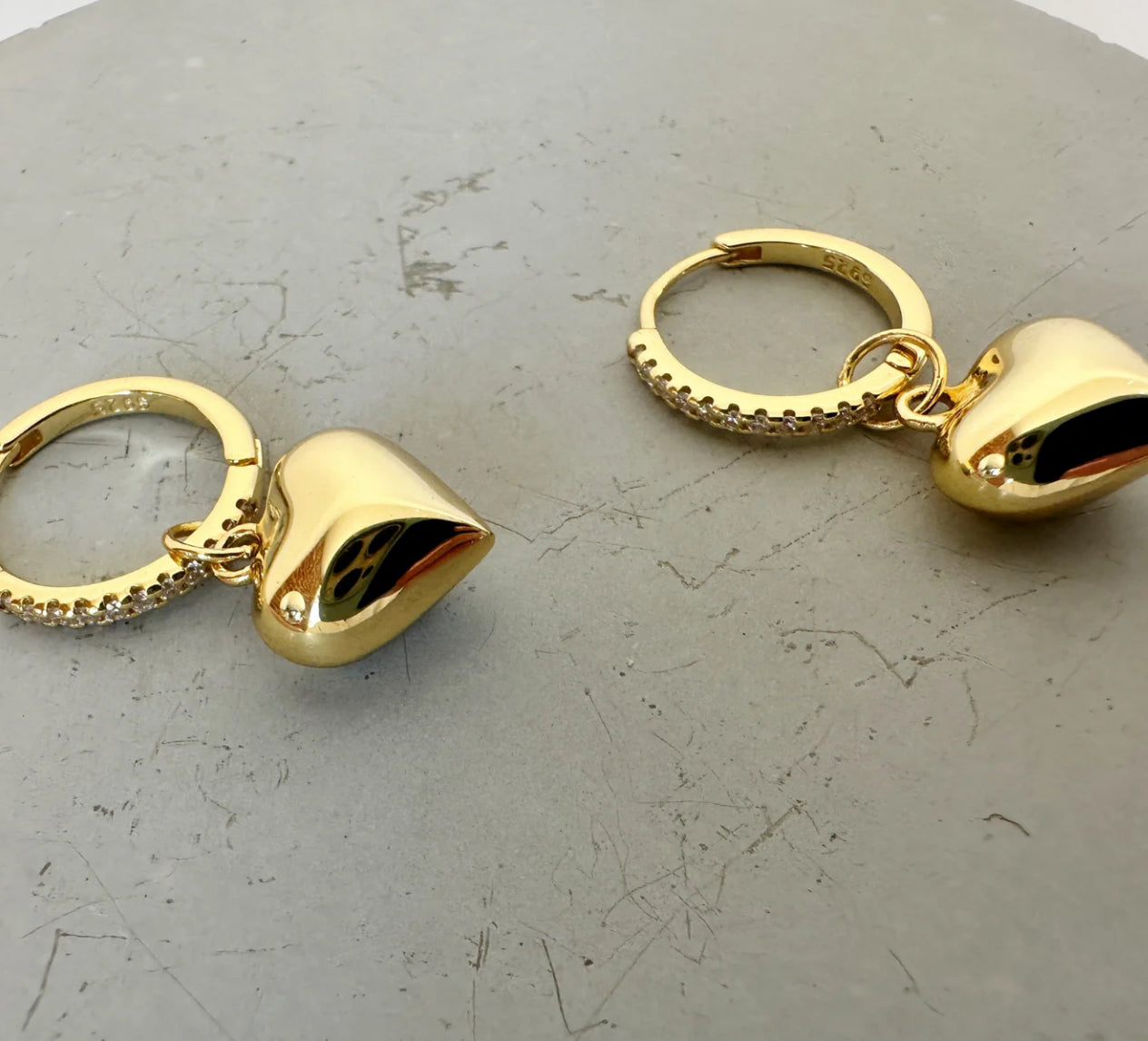 Puffy Heart Charms