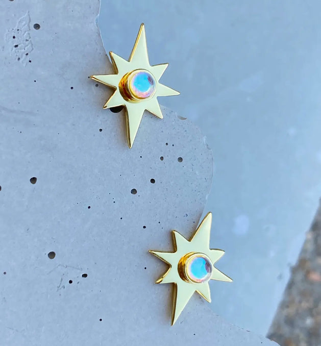 Gracie Studs + Star Plates