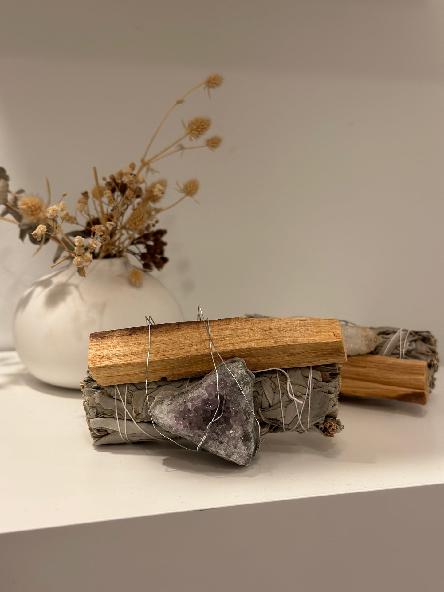 Sacred Crystal & Smoke Bundle
