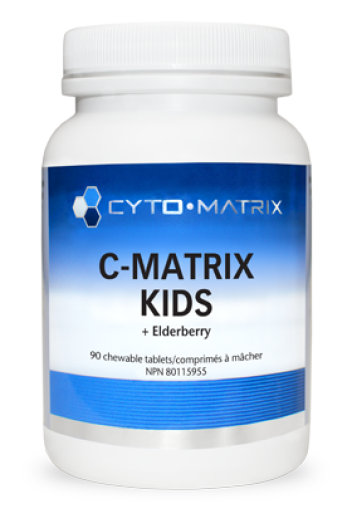 C-Matrix Kids + Elderberry Chewable 90 tablets
