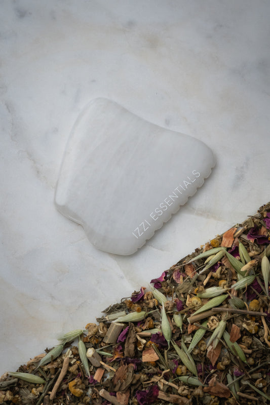 White Jade Gua Sha Tool