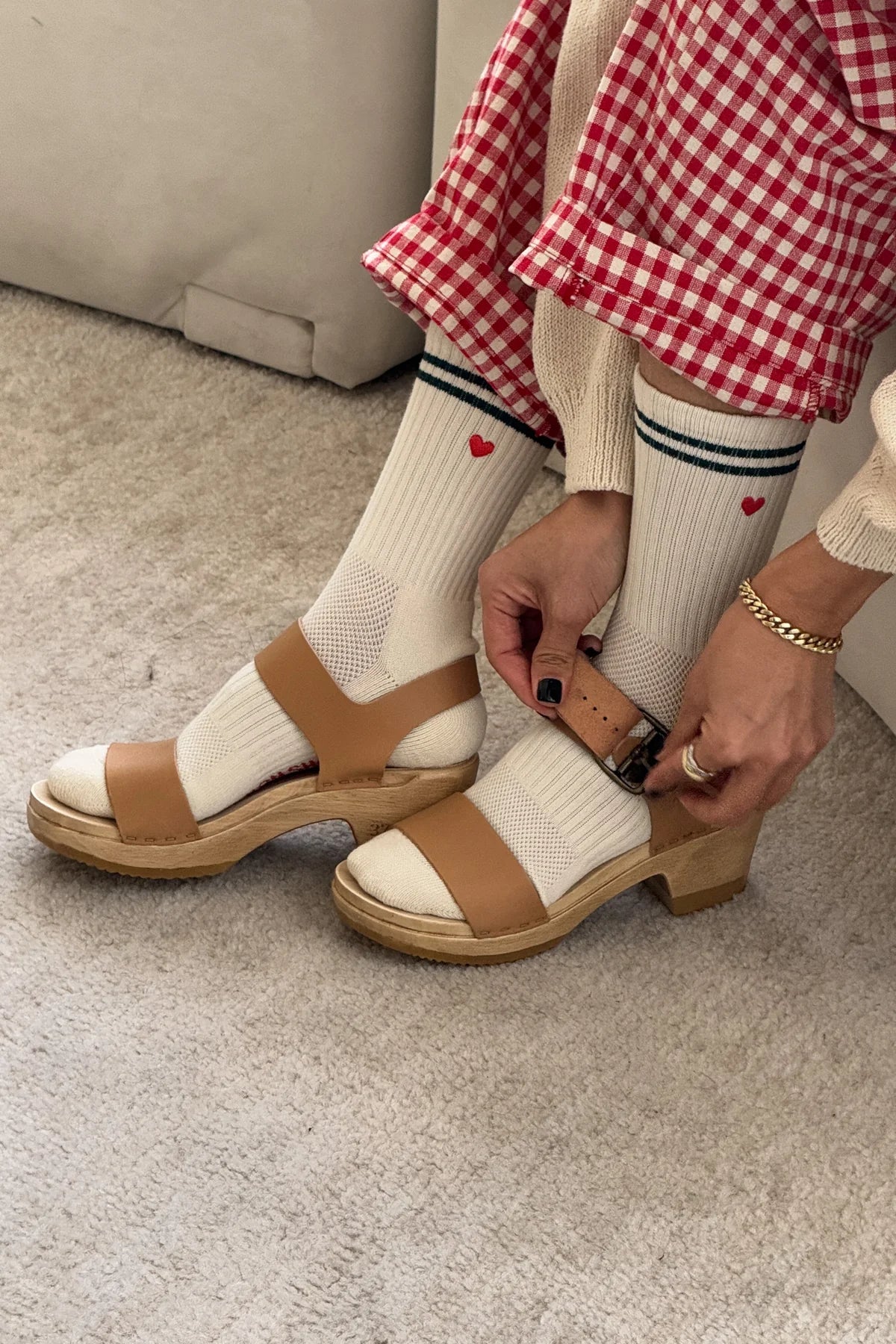 Embroidered Boyfriend Socks