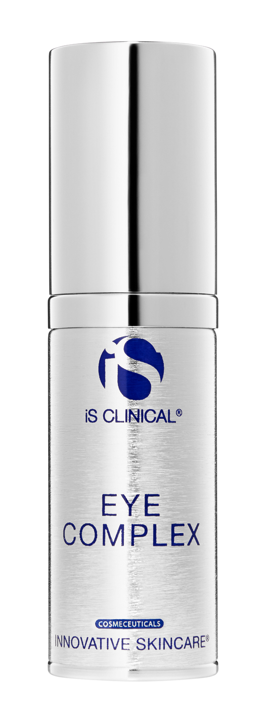 IS Clinical Eye Complex bottle on a white background