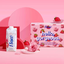 Load image into Gallery viewer, Flow Alkaline Spring Water - Strawberry + Rose
