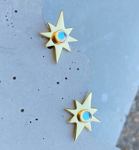 Gracie Studs + Star Plates
