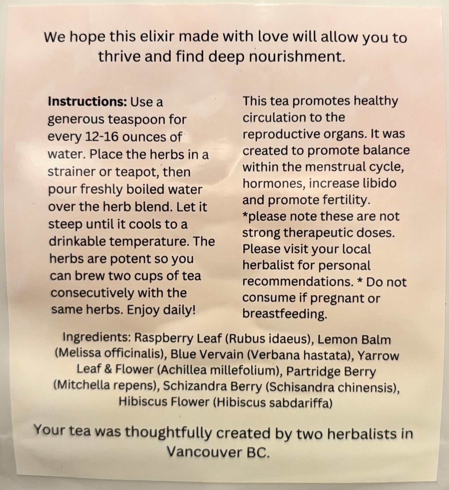 Womb Magic I Balance Hormones, Increase Fertility and Libido