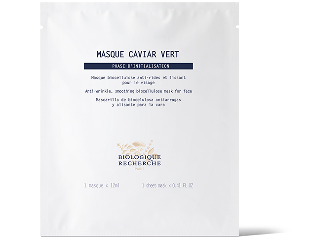 Masque Caviar Vert I Anti-wrinkle, Smoothing Biocellulose Mask for Face