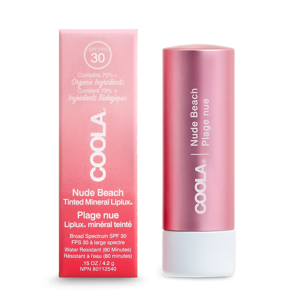 COOLA nude beach organic lip SPF