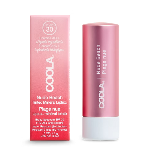 COOLA nude beach organic lip SPF