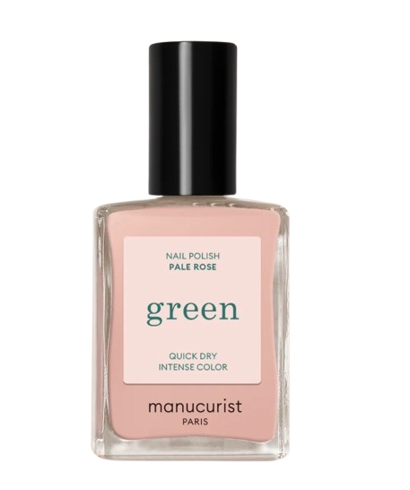Manucurist nail polish bottle with 'Pale Rose' color on a white background
