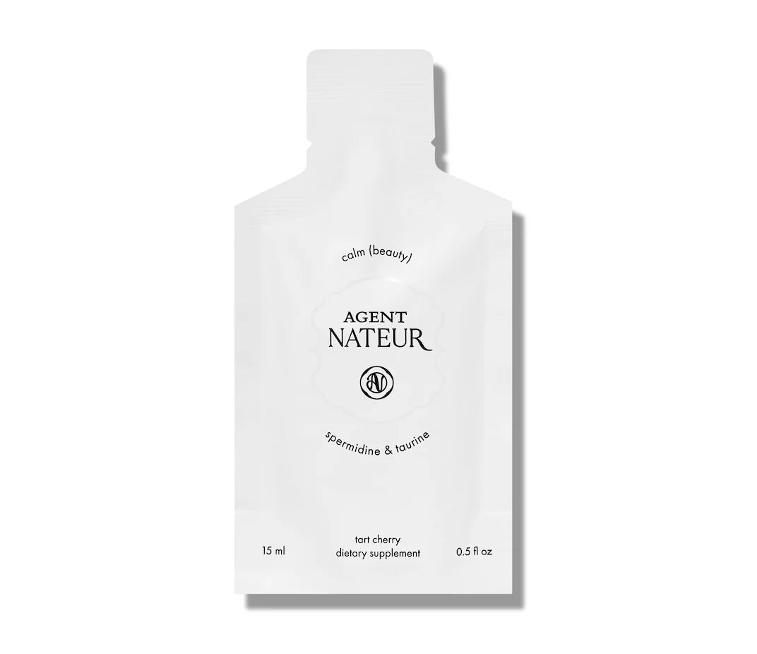 White packaging of Agent Nateur with black text on a white background