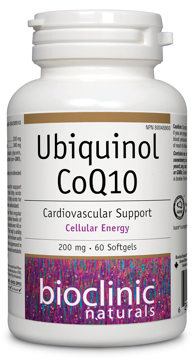 Ubiquinol CoQ10 Cardiovascular Support 200 mg