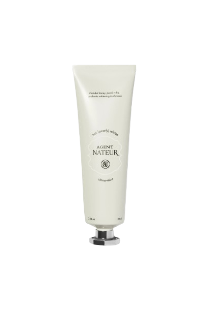 Tube of Agent Néteur cream on a white background