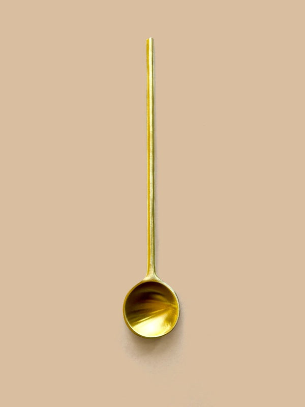 BRASS SPOON | Handmade, 100% Solid Brass